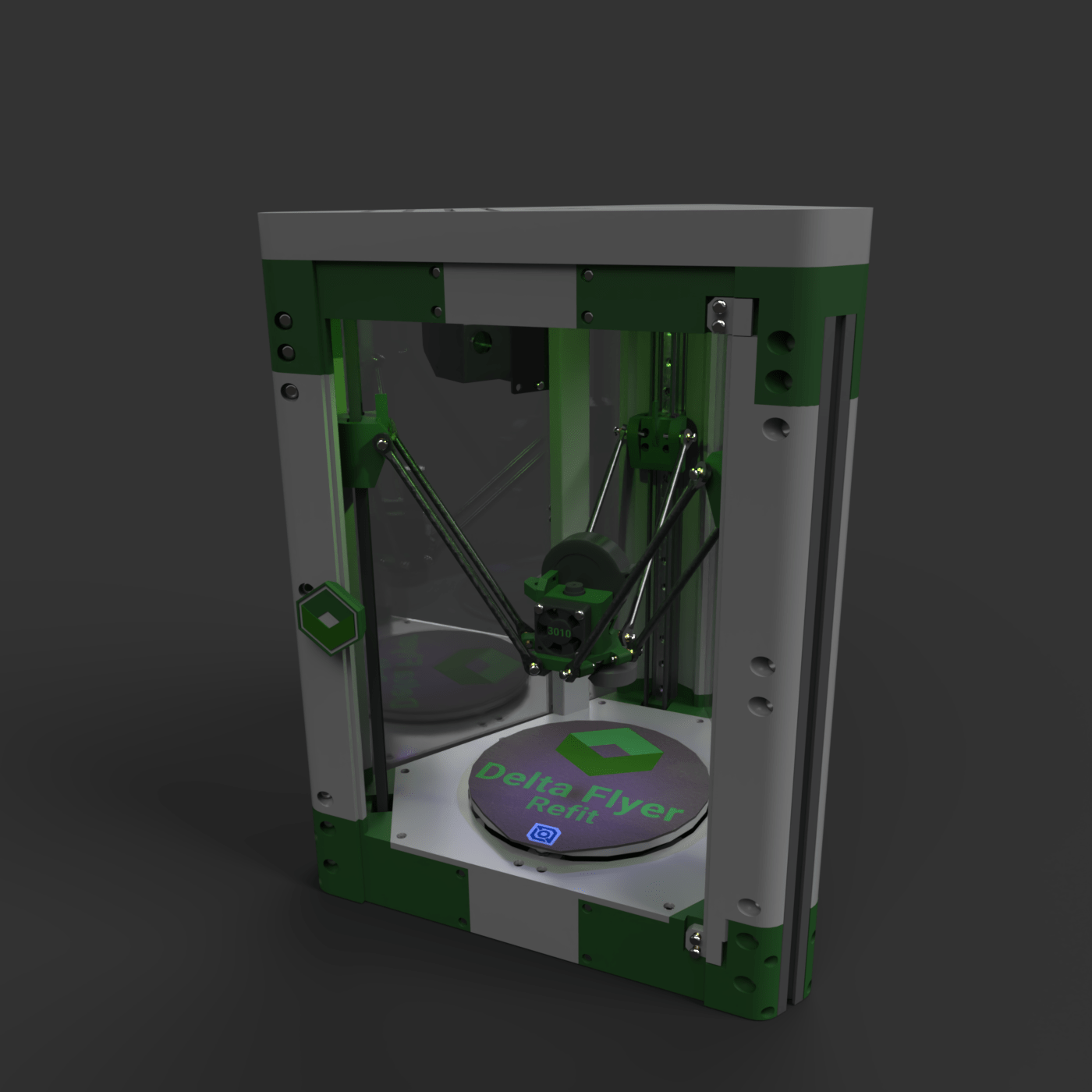 Rolohaun Delta Flyer - Fun and Affordable DIY Delta 3D Printer Kit by LDO Systems - West3D 3D Printing Supplies - LDO Systems