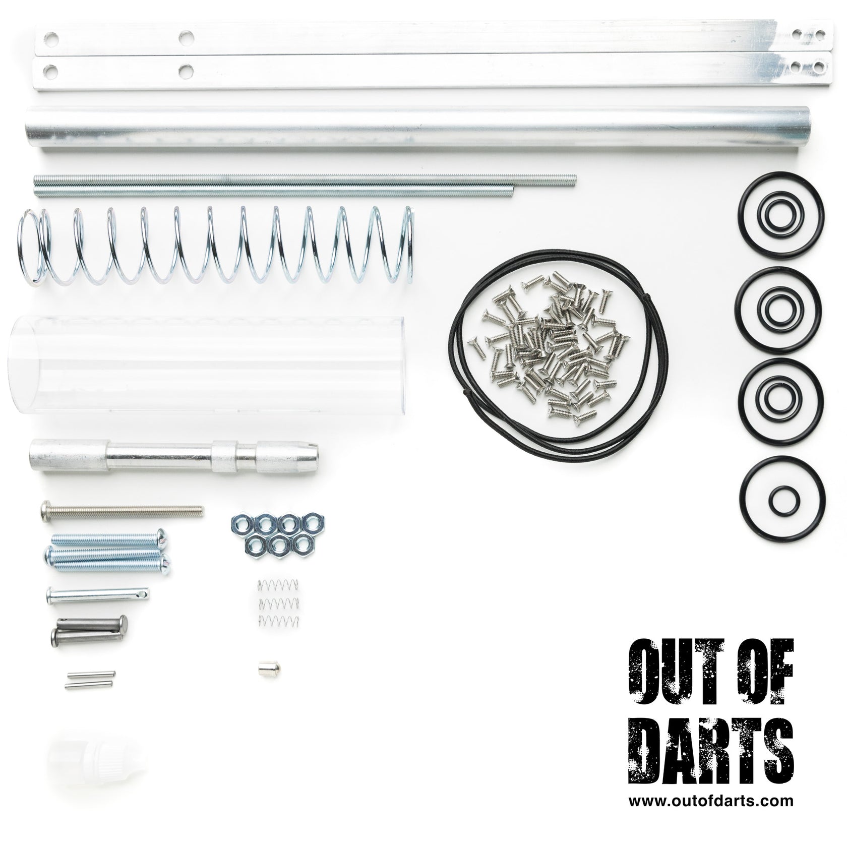 Sillybutts Cynthia - Hardware Kit - with Bonus Spring - West3D 3D Printing Supplies - Out of Darts