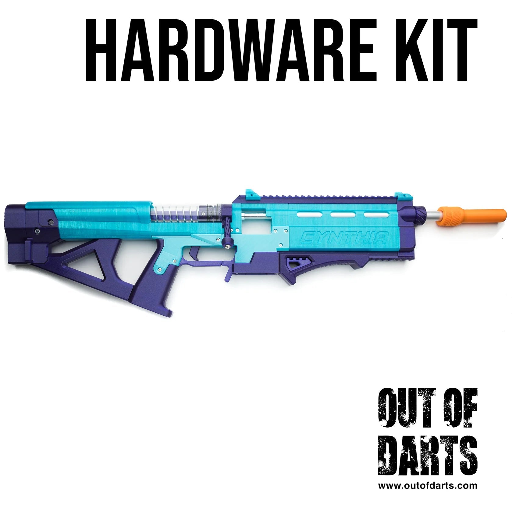 Sillybutts Cynthia - Hardware Kit - with Bonus Spring - West3D 3D Printing Supplies - Out of Darts