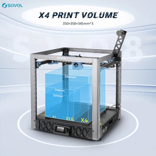 SOVOL SV08 - 3D Printer inspired by the Voron V2.4 - West3D 3D Printing Supplies - SOVOL