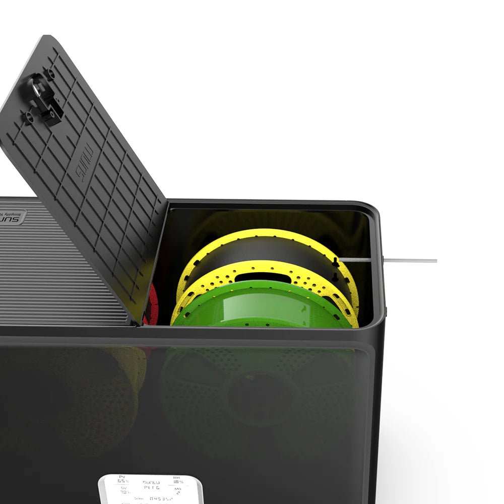 Sunlu S4 FilaDryer - 4 Spools Active Intelligent Drying with Auto Humidity Control - West3D 3D Printing Supplies - Sunlu