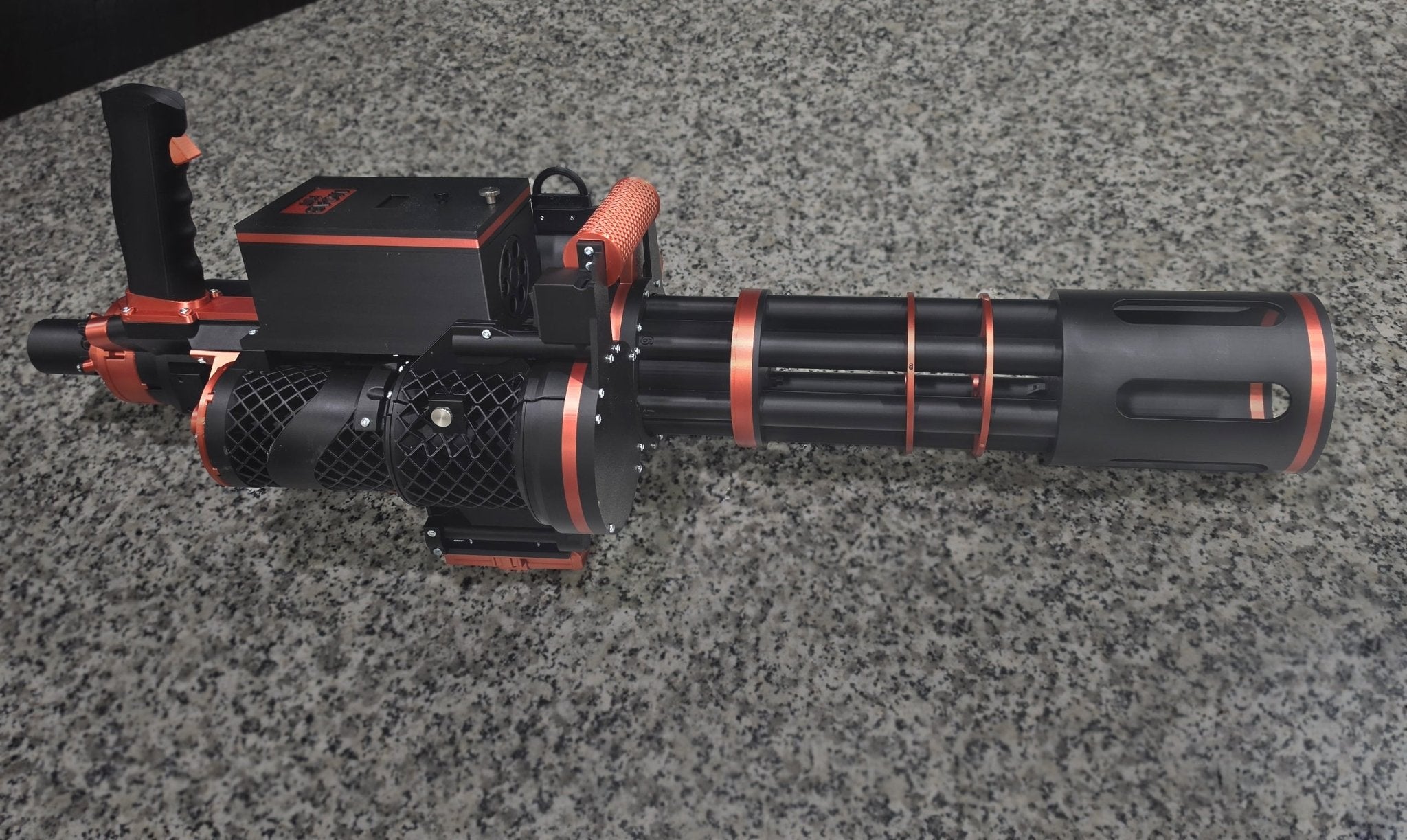 The Mother of All Blasters (MOAB) Dart Blaster Kit by GatlingTommy - 50 darts per second! - West3D 3D Printing Supplies - LDO Systems