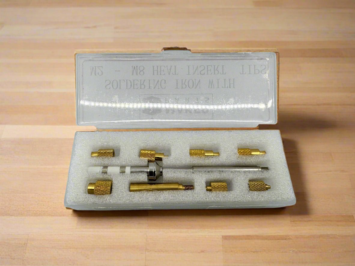 TS100 Toolkit for Heatset Inserts M2 - M8 - West3D 3D Printing Supplies - 3DMakerParts