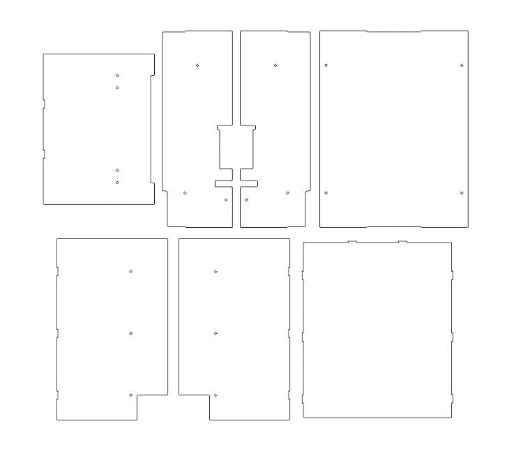 Voron Switchwire ABS Panels - West3D 3D Printing Supplies - MandalaRoseWorks