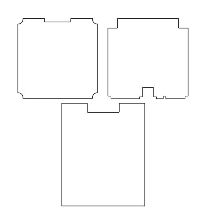 Voron Trident ABS and ACM Panels - West3D 3D Printing Supplies - MandalaRoseWorks