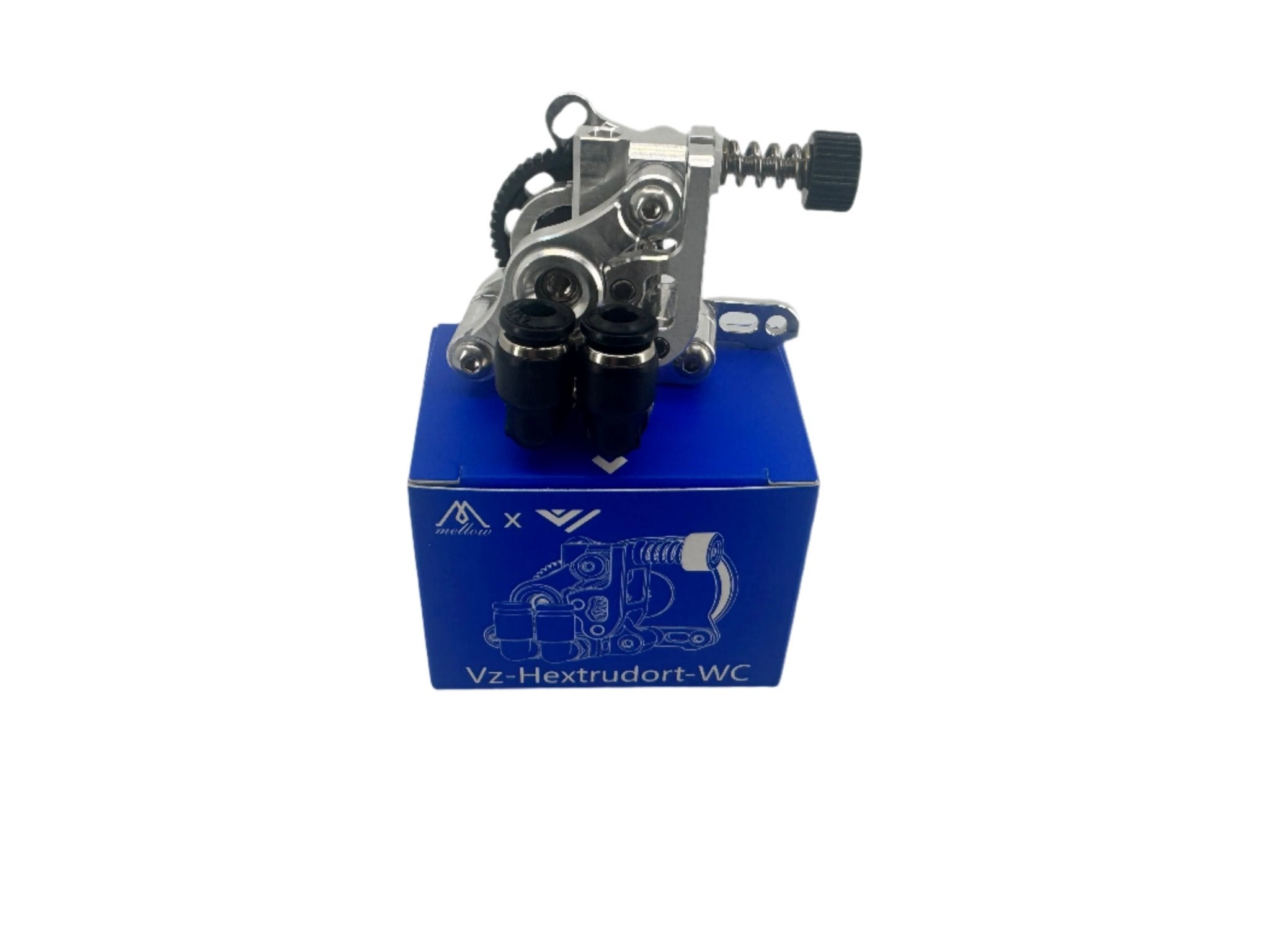 Vz - Hextrudort CNC Lightweight Extruder by VzBoT + Mellow and MirageC - West3D 3D Printing Supplies - Mellow