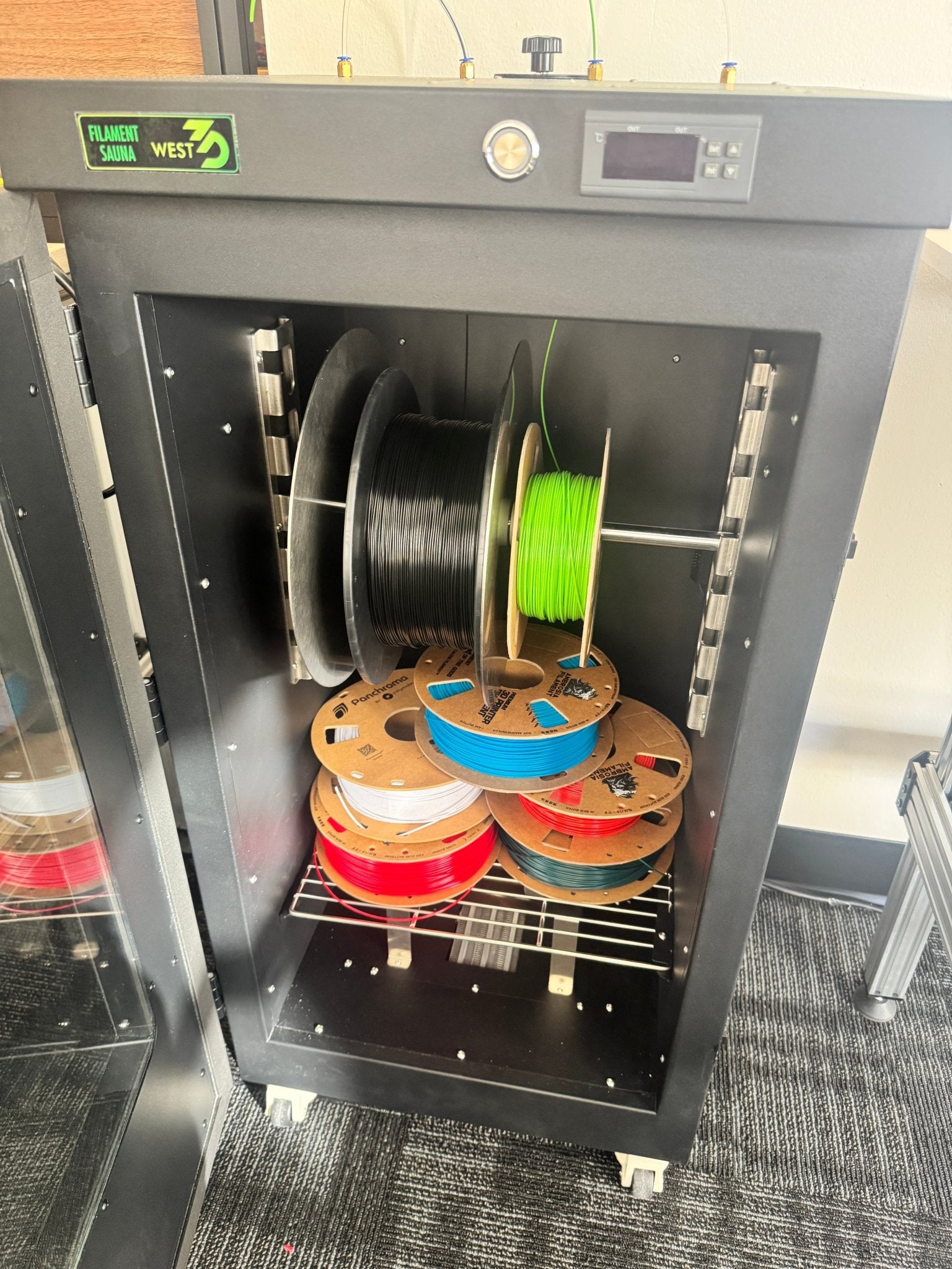West3D Filament Sauna - Large Industrial High Temperature Filament Dryer for all filament types - West3D 3D Printing Supplies - West3D 3D Printing Supplies