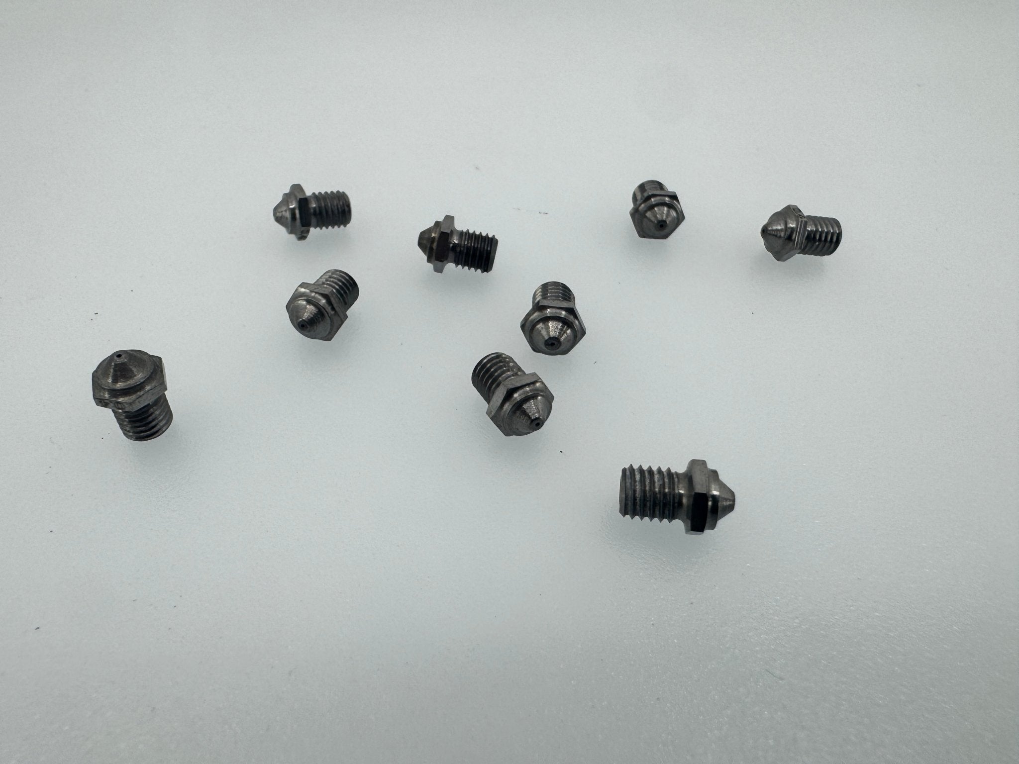 West3D's Undertaker Tungsten Carbide Nozzle (V6, Volcano, Bambu, MK8, K1, FIN) - West3D 3D Printing Supplies - WEST3D