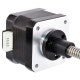 17E13S0404MB-200RS NEMA17 34mm .4A 8mm Lead 200m Length Motor - West3D Printing - OMC / StepperOnline