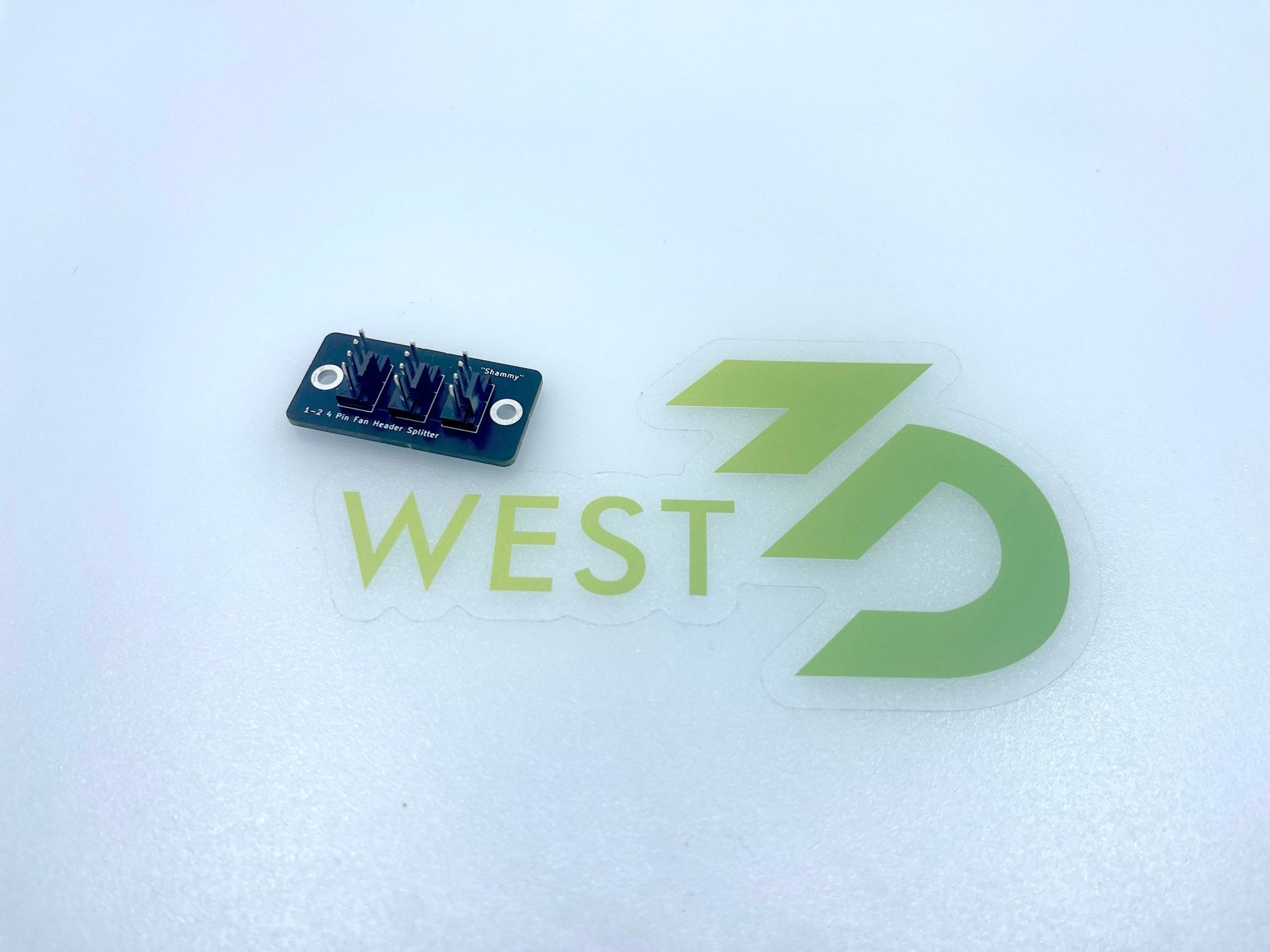1x4 Fan Header Splitter by Shammy (4 Pin 1 to 2 Fan Splitter) PCB - West3D Printing - X.R. Bunker