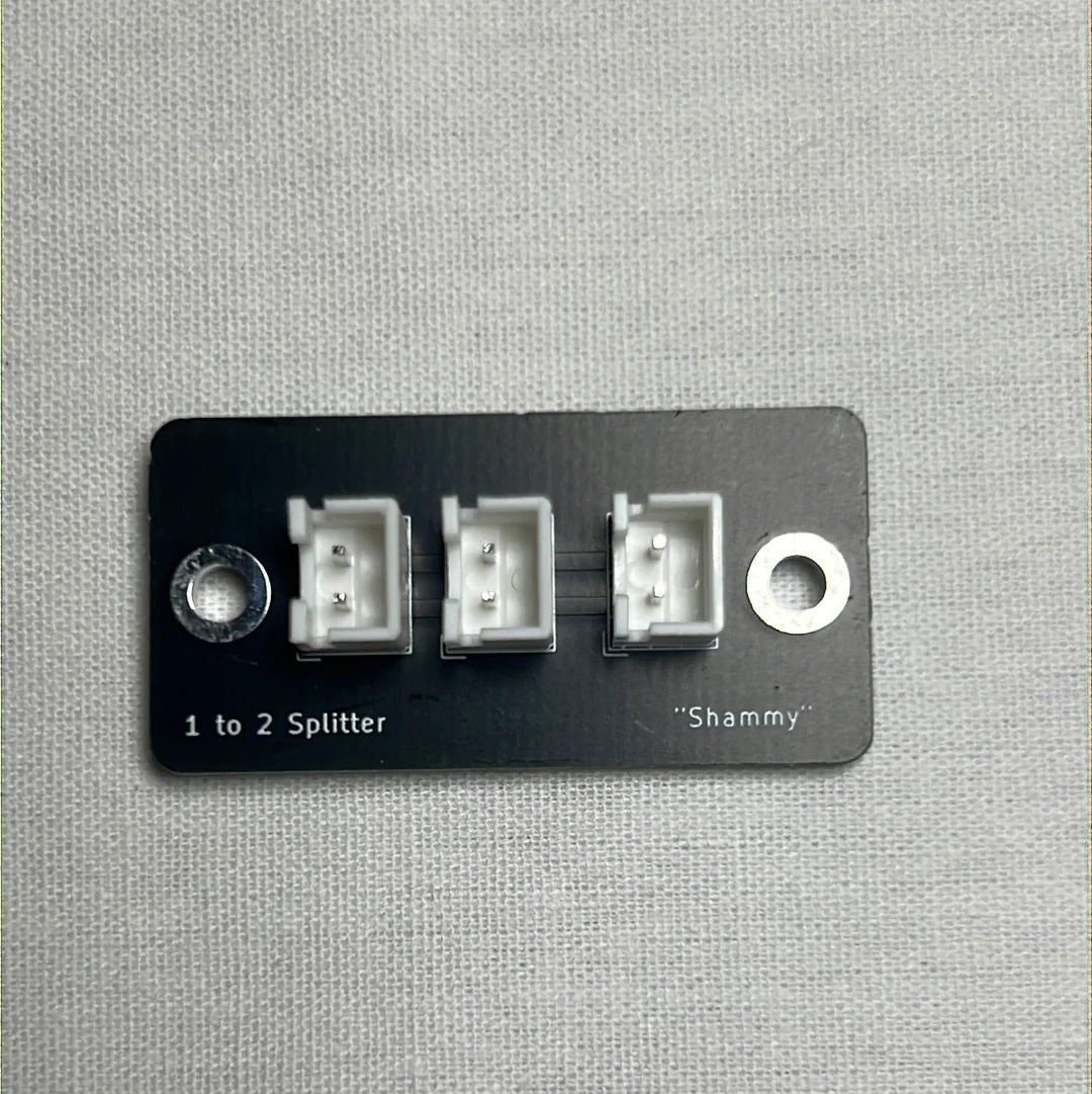 2 Pin XH Short Splitter by Shammy - West3D Printing - XR Bunker