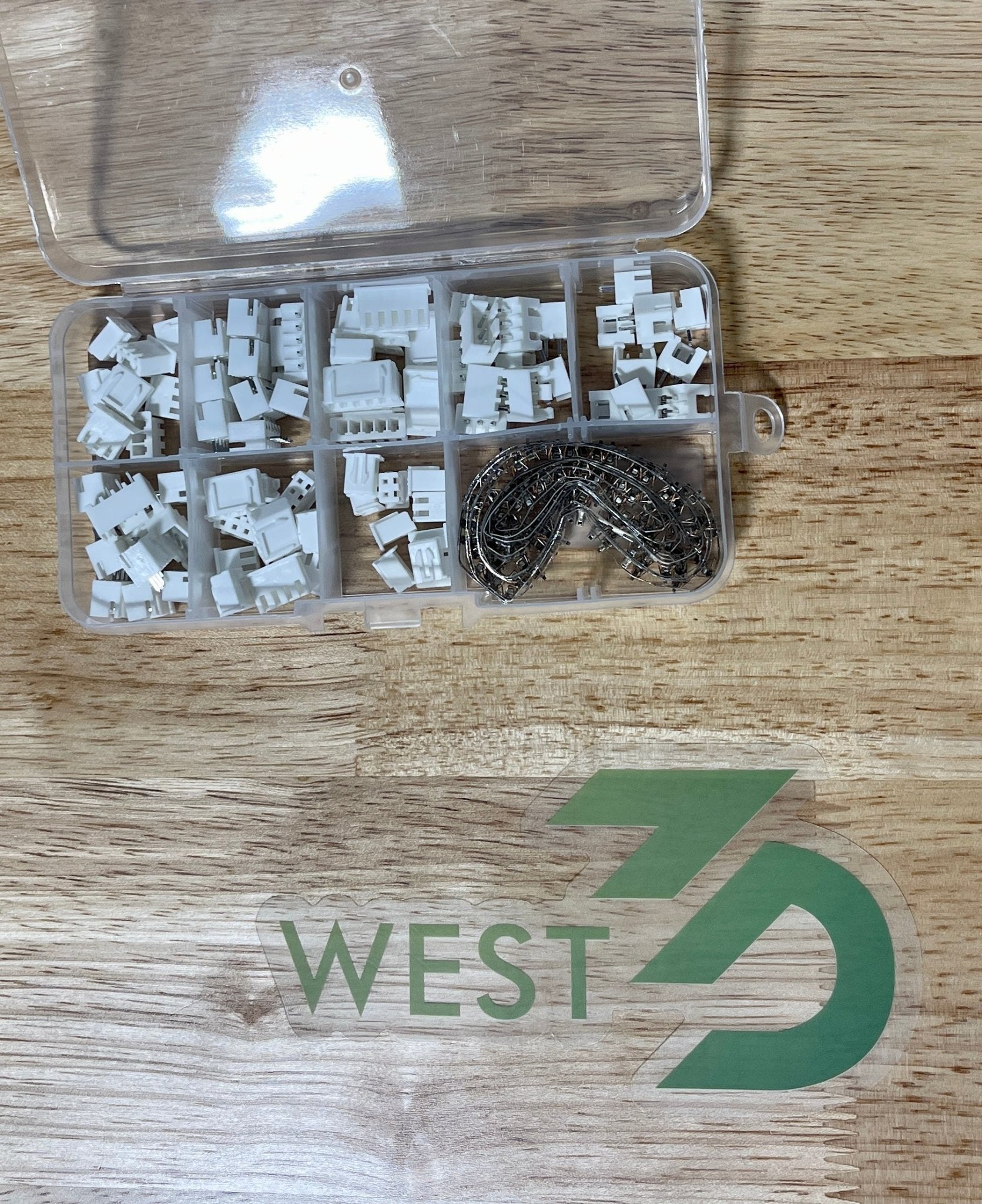 230pcs JST-XH 2.54 pitch 2/3/4/5 pin kit housing and pin headers, wire to board - West3D Printing - Generic