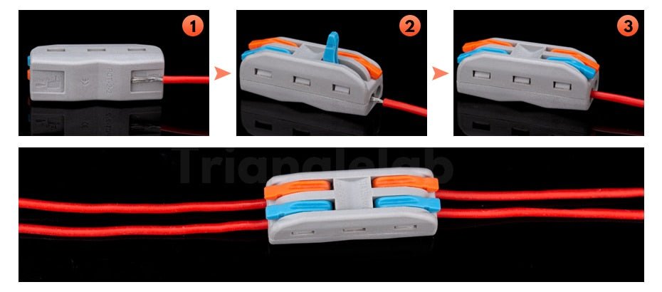 5-5 Fast Wire Cable Connectors / Wago Connector - West3D Printing - Trianglelab