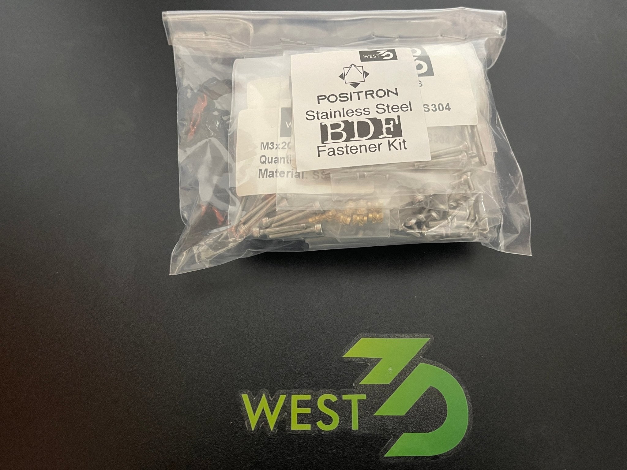 BDF Positron Fastener Kit - West3D Printing - West3D Printing