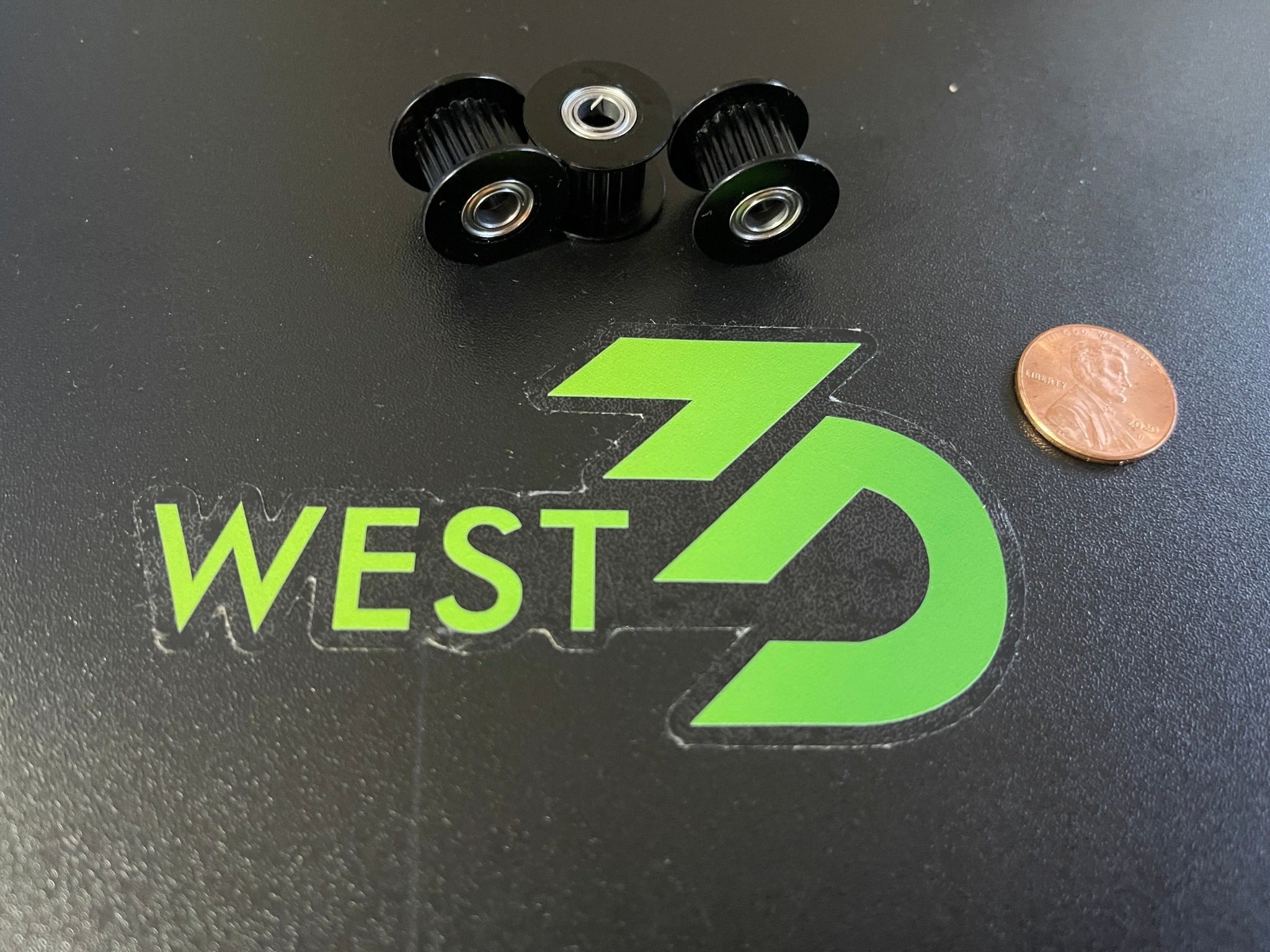 Black Pulleys and Idlers (GT2 20T, GT2 16T) - West3D Printing - NA