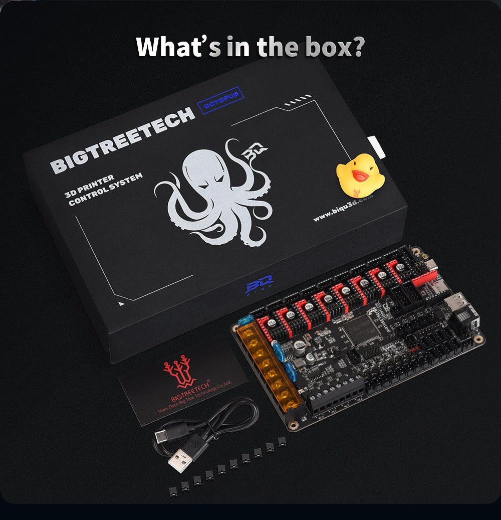 BTT Octopus Controller Board / 3D Printer Control System - West3D Printing - BTT