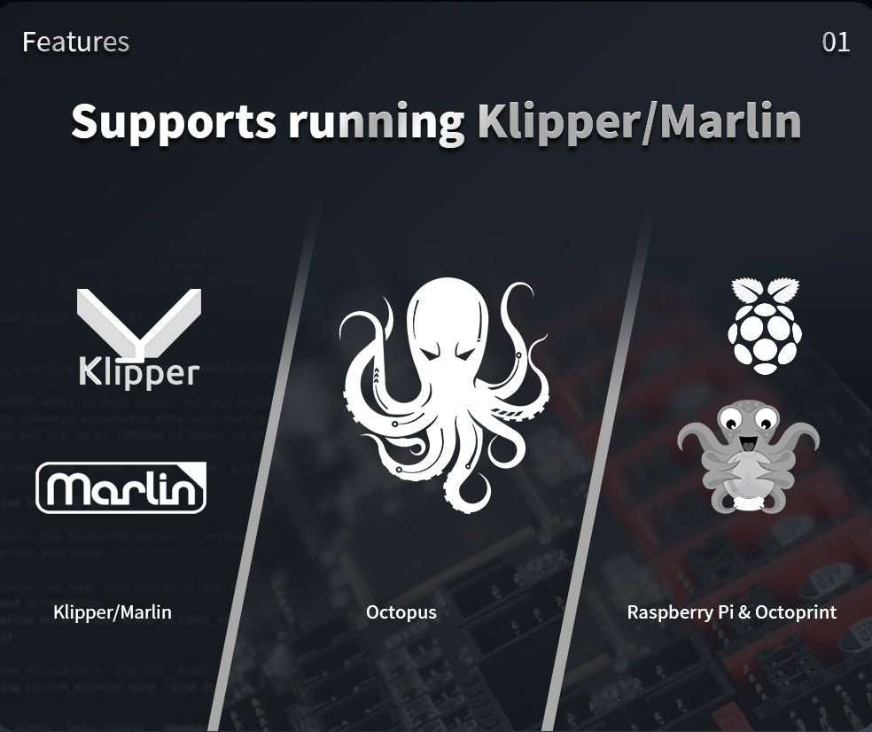 BTT Octopus Controller Board / 3D Printer Control System - West3D Printing - BTT