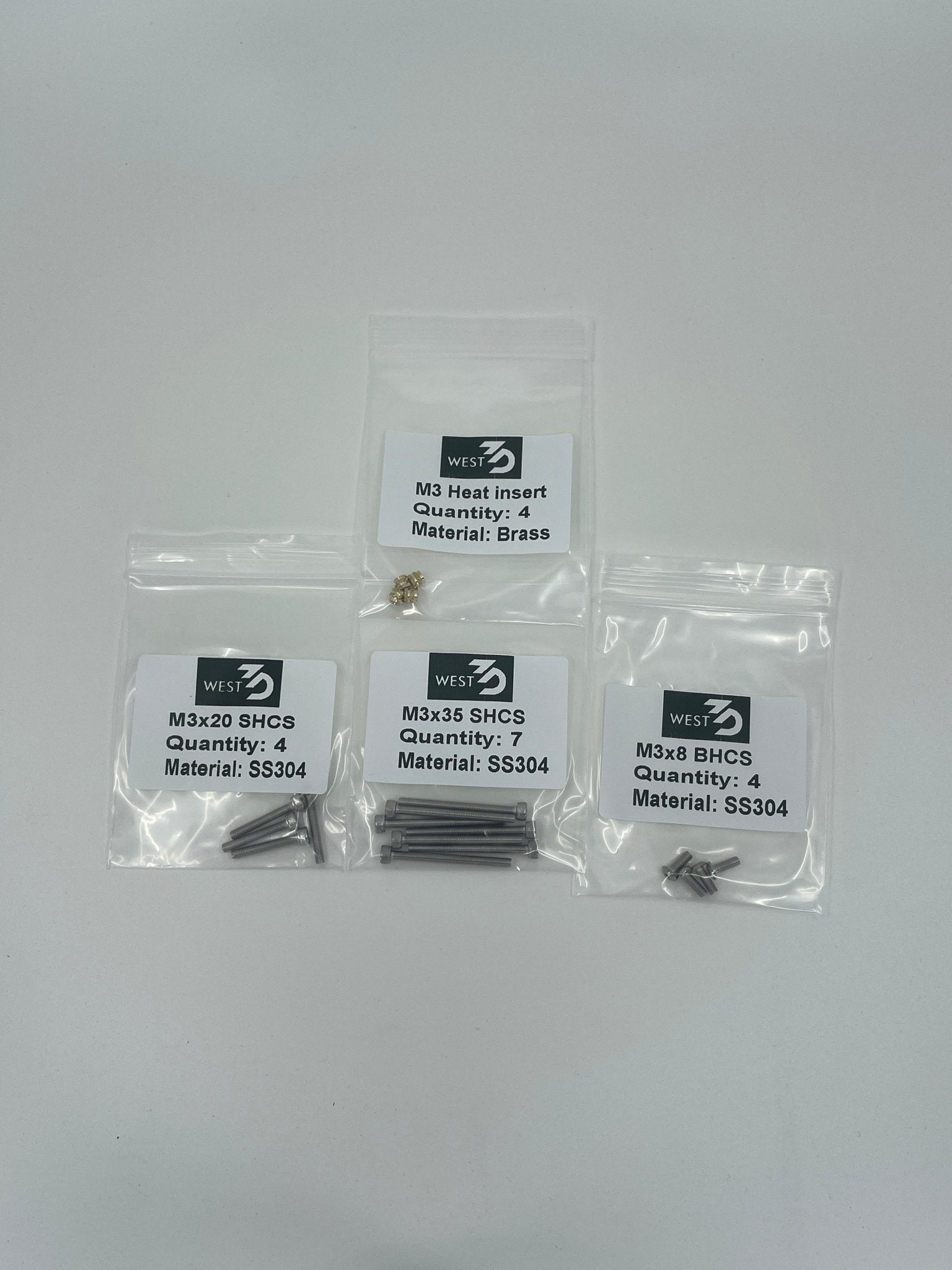 Dragonburner Fastener Kit (BDF) - West3D Printing - WEST3D