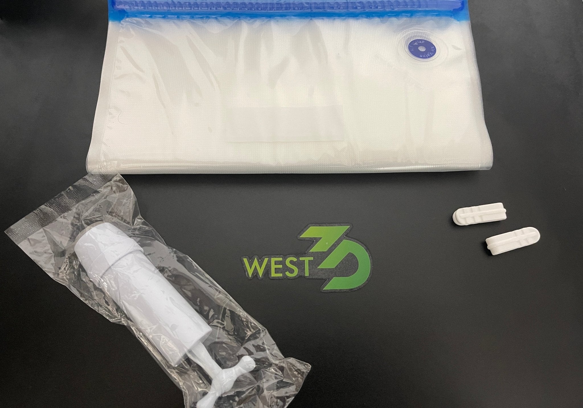 Filament Vacuum Sealing Kit and Replacement Vacuum Bags - West3D Printing - NA