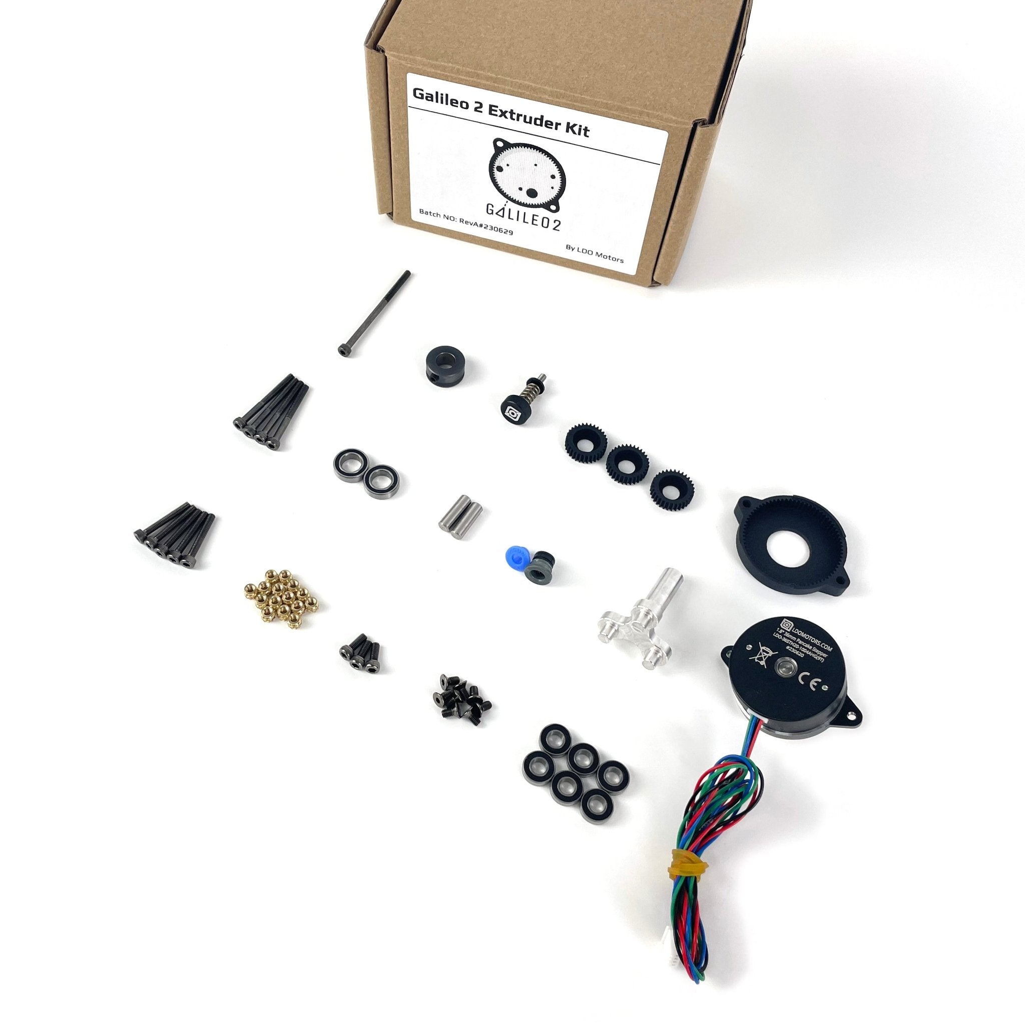 Galileo 2 Kit by JaredC01 (LDO Motors) - G2E and G2Z (Extruder and Z Drive Kits) - West3D Printing - LDO Motors