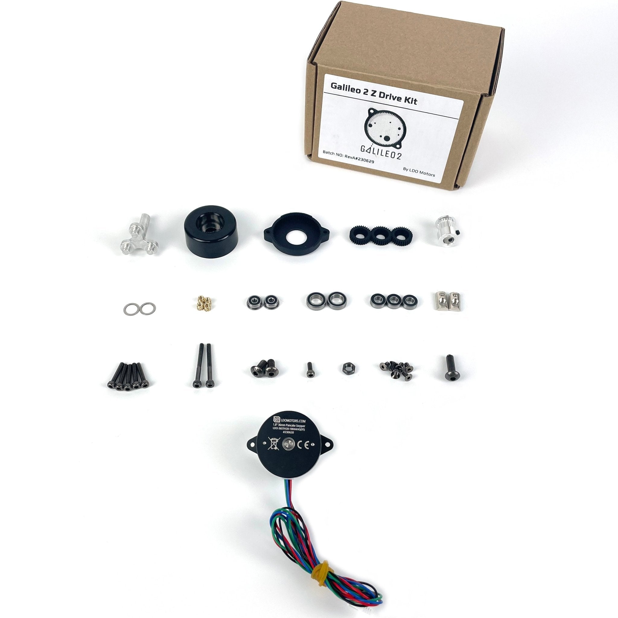 Galileo 2 Kit by JaredC01 (LDO Motors) - G2E and G2Z (Extruder and Z Drive Kits) - West3D Printing - LDO Motors