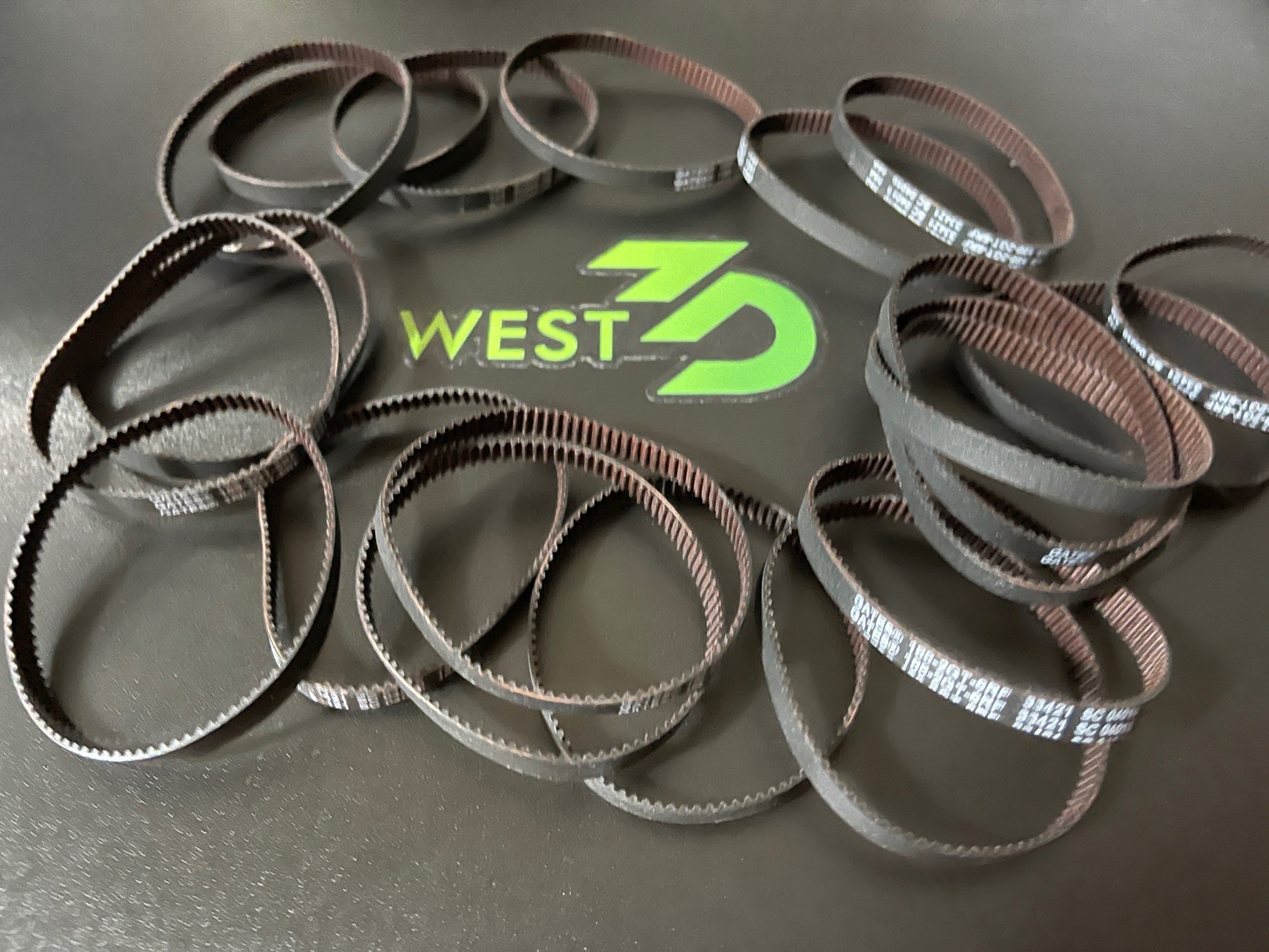 Gates GT2 Belt Loop (6mm wide) Closed - 188mm - 188-2GT-6RF - West3D Printing - GATES