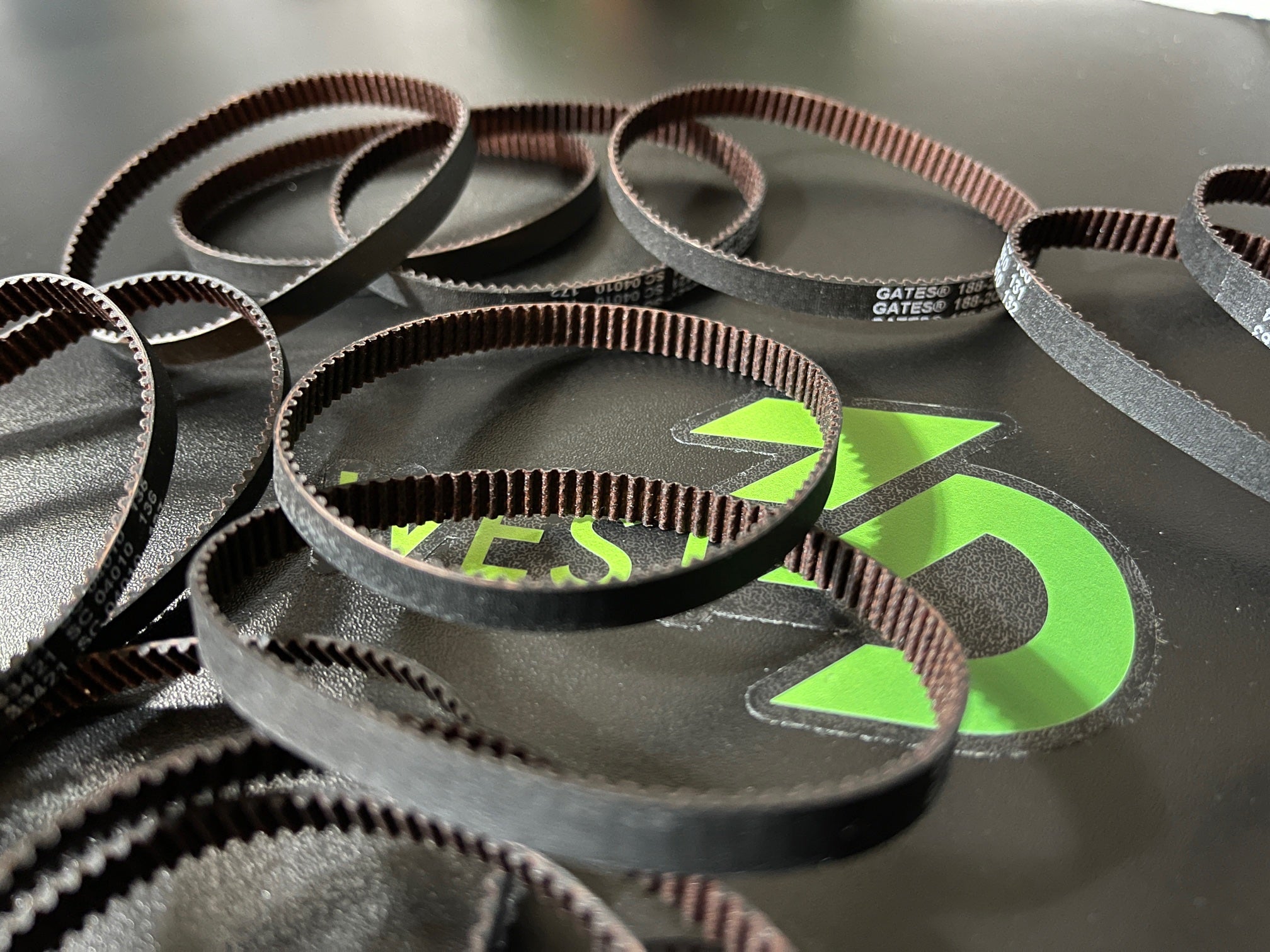 Gates GT2 Belt Loop (6mm wide) Closed - 188mm - 188-2GT-6RF - West3D Printing - GATES