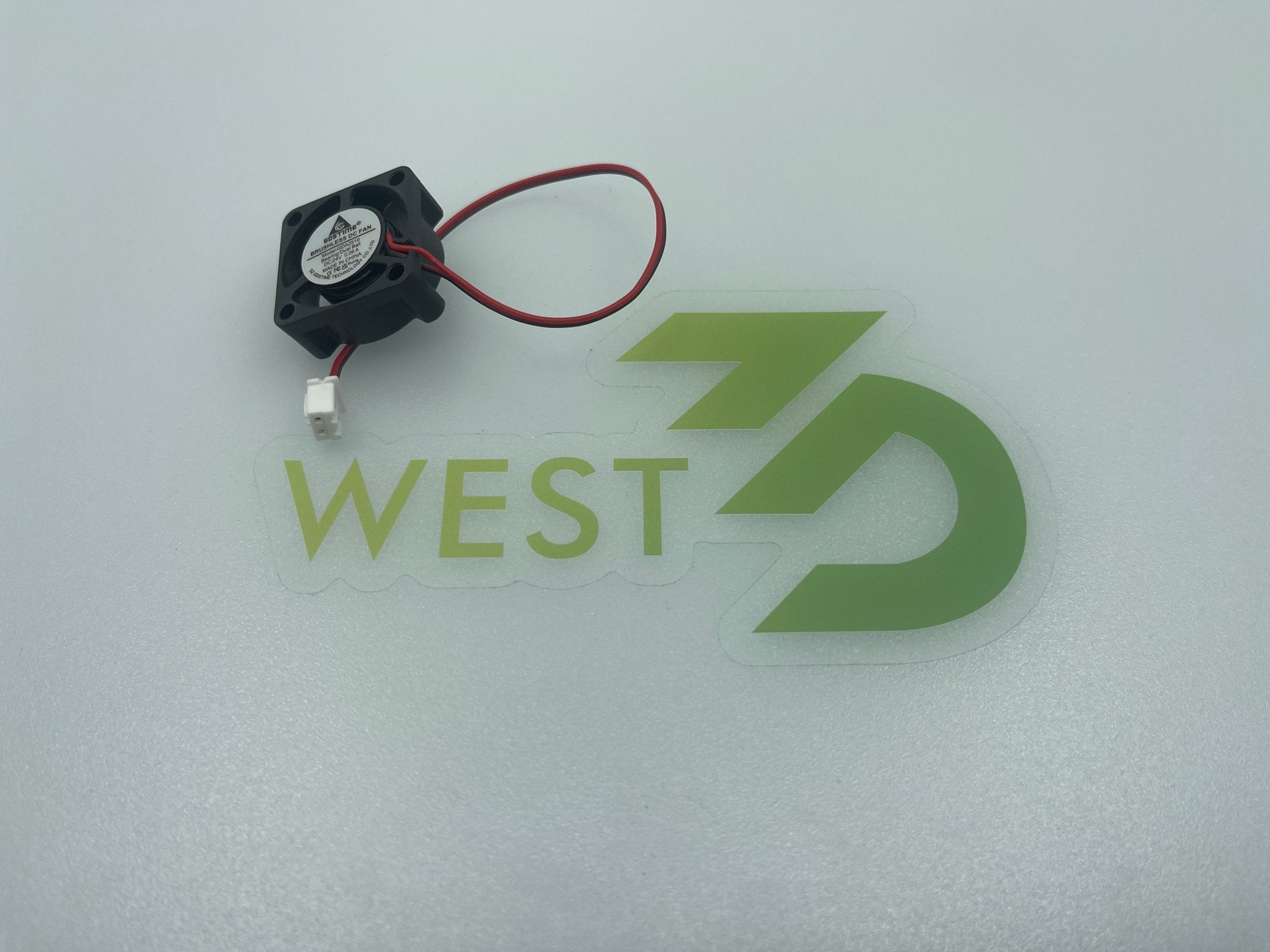 GDSTIME DC 24V 25x25x10 Axial Fan 24V GDA2510 Dual Ball Bearing 1600RPM .06A XH2.54 - West3D Printing - GDSTIME