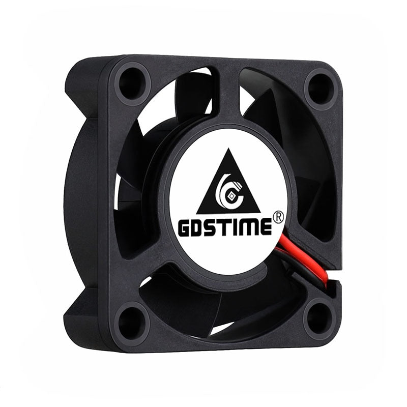 GDSTIME DC 24V 40x40x10 Axial Fan GDA4010 7 Blades Dual Ball Bearing 7500RPM .9W .04A XH2.54 - West3D Printing - GDSTIME