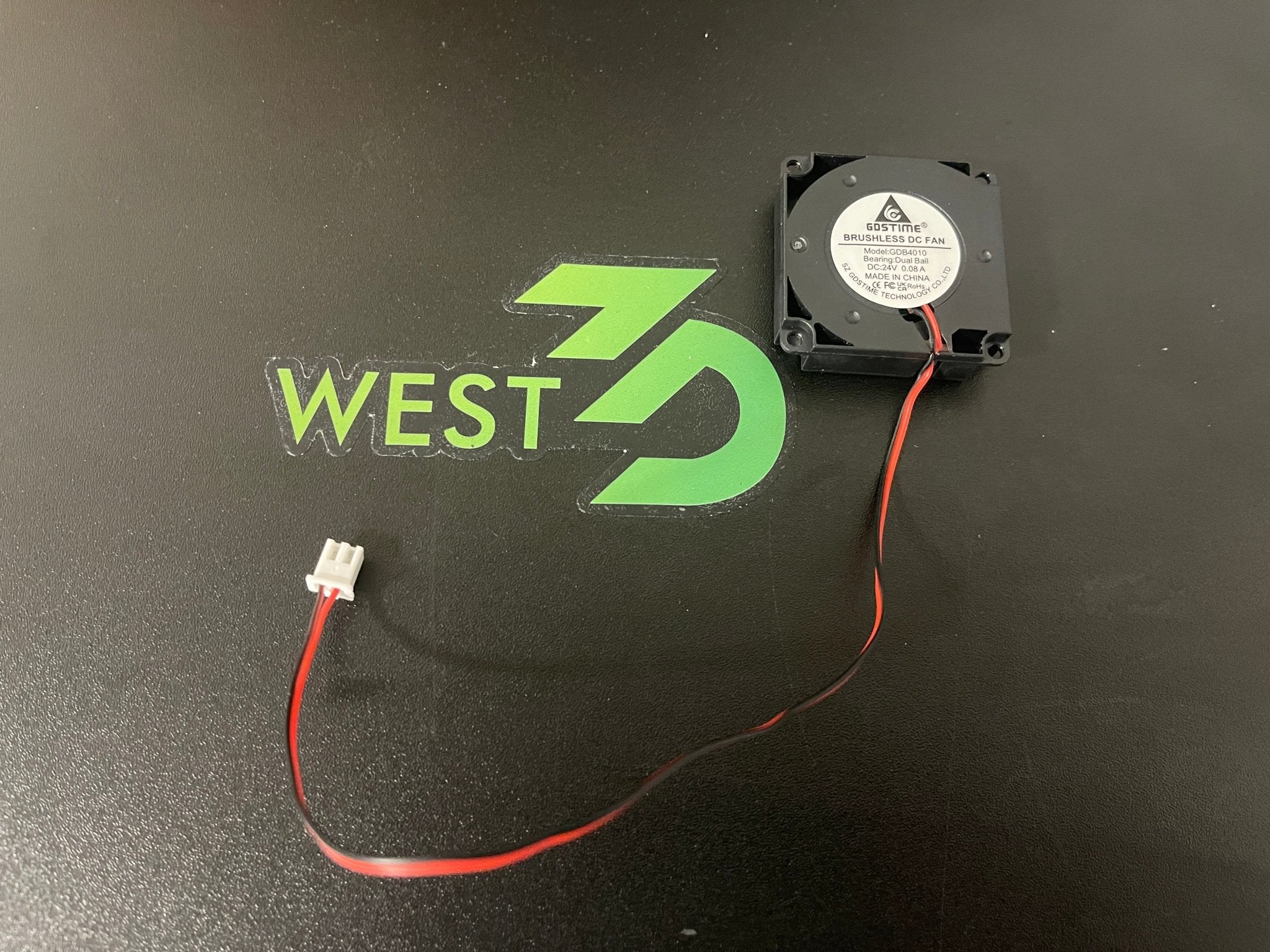 GDSTIME DC 24V 40x40x10 Centrifugal Blower Fan GDB4010 Dual Ball Bearing 9500RPM .08A XH2.54 - West3D Printing - GDSTIME