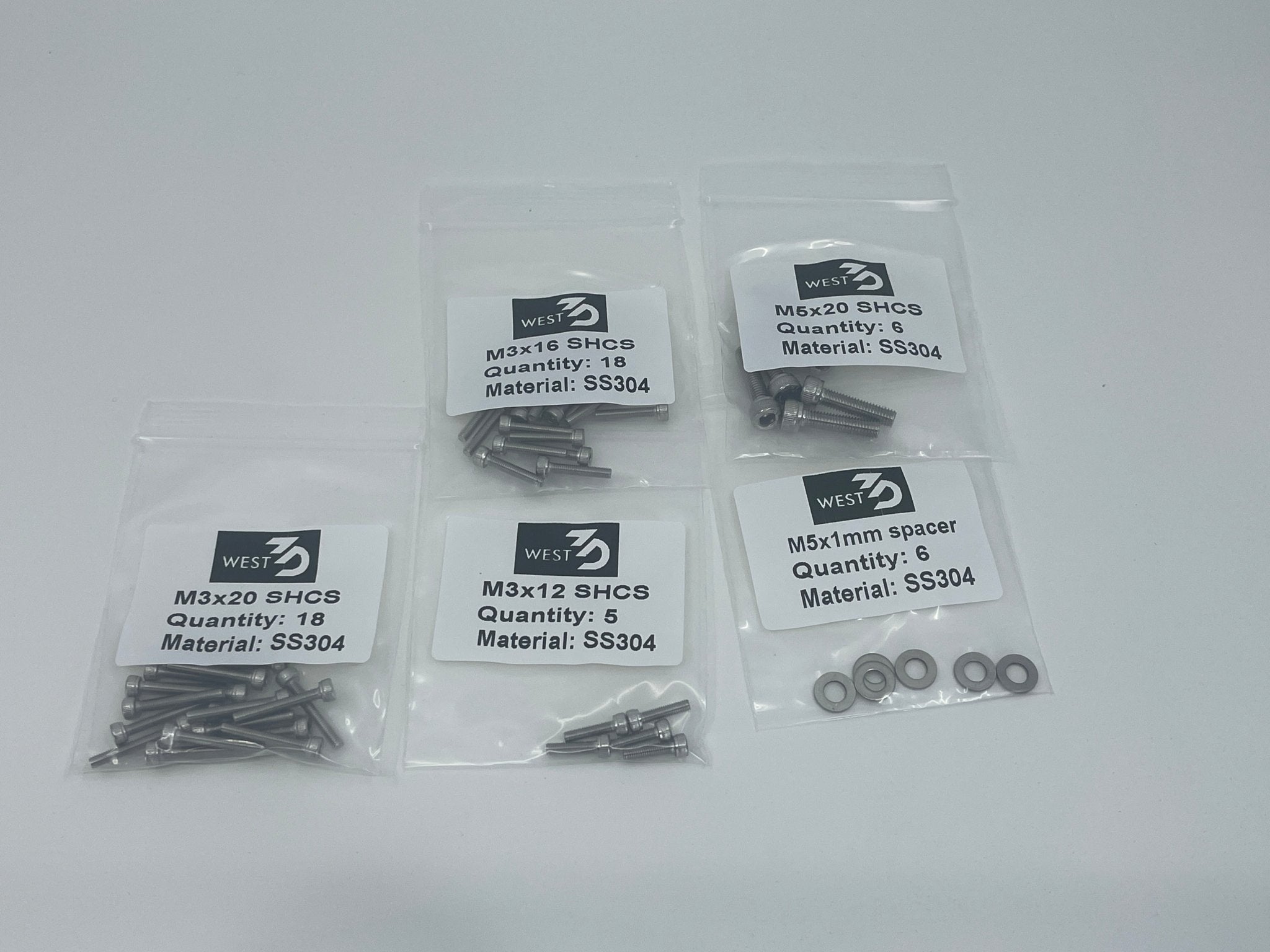 GE5C Fastener Kit (BDF) - West3D Printing - WEST3D
