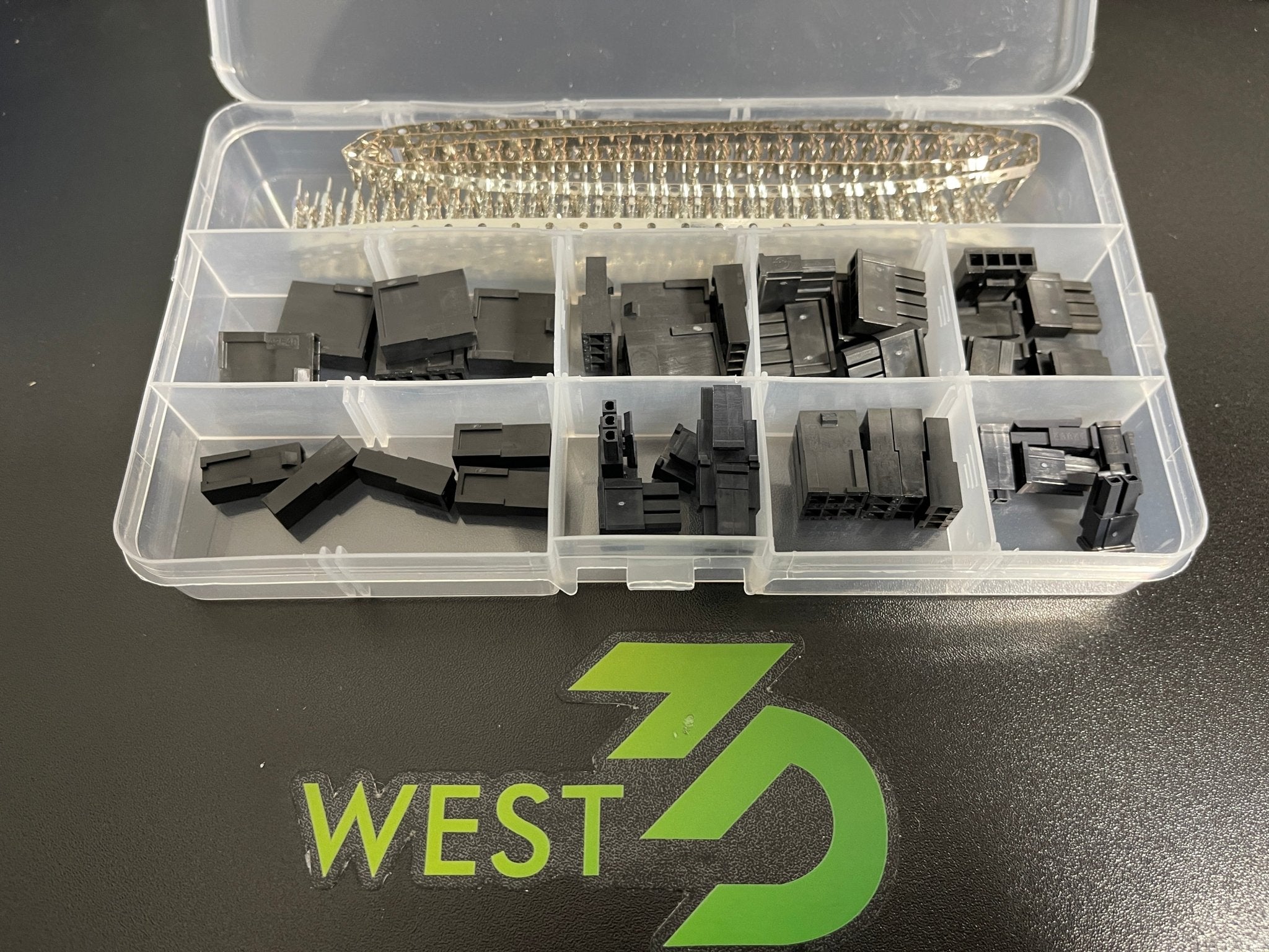 Genuine Molex 230pcs Microfit 3.0 2p/3p/4p/5p male/female connector (4*2*5) crimp terminal (2*95)connector kits Micro Fit 3 - West3D Printing - Molex