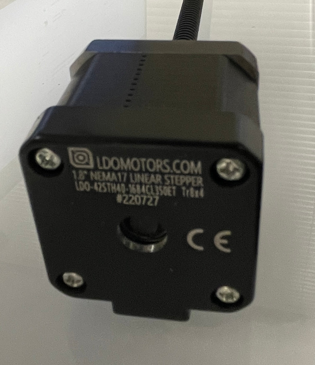 LDO-42STH40-1684L300E / ET / LDO42STH40-1684CL350ET with upgraded Teflon Coated Lead Screw TR8X4 Voron Edition NEMA 17 - West3D Printing - LDO Motors