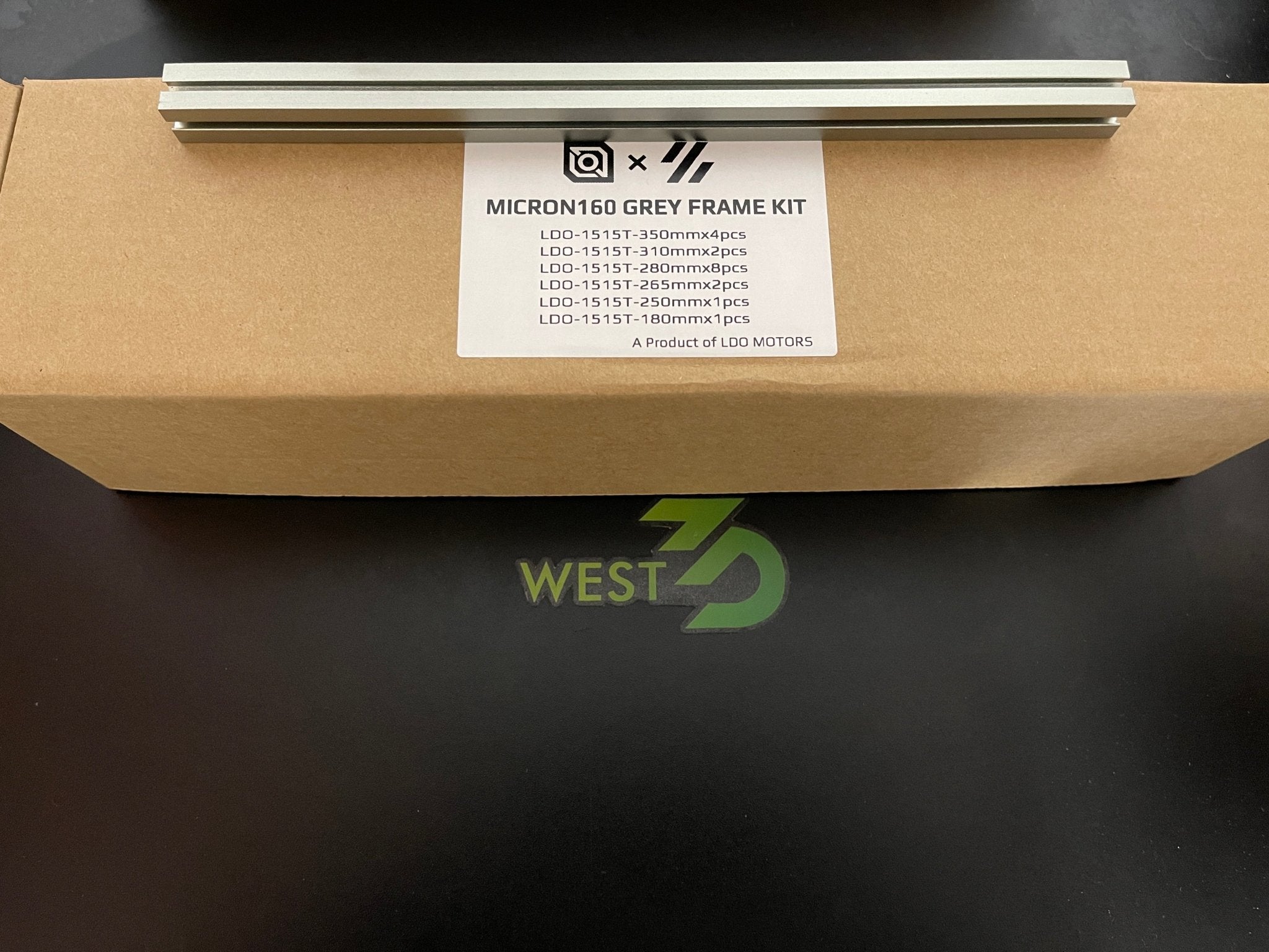 LDO Micron 3D Printer Frame Kit Extrusions (Multiple Colors) Micron Plus - West3D Printing - LDO Motors