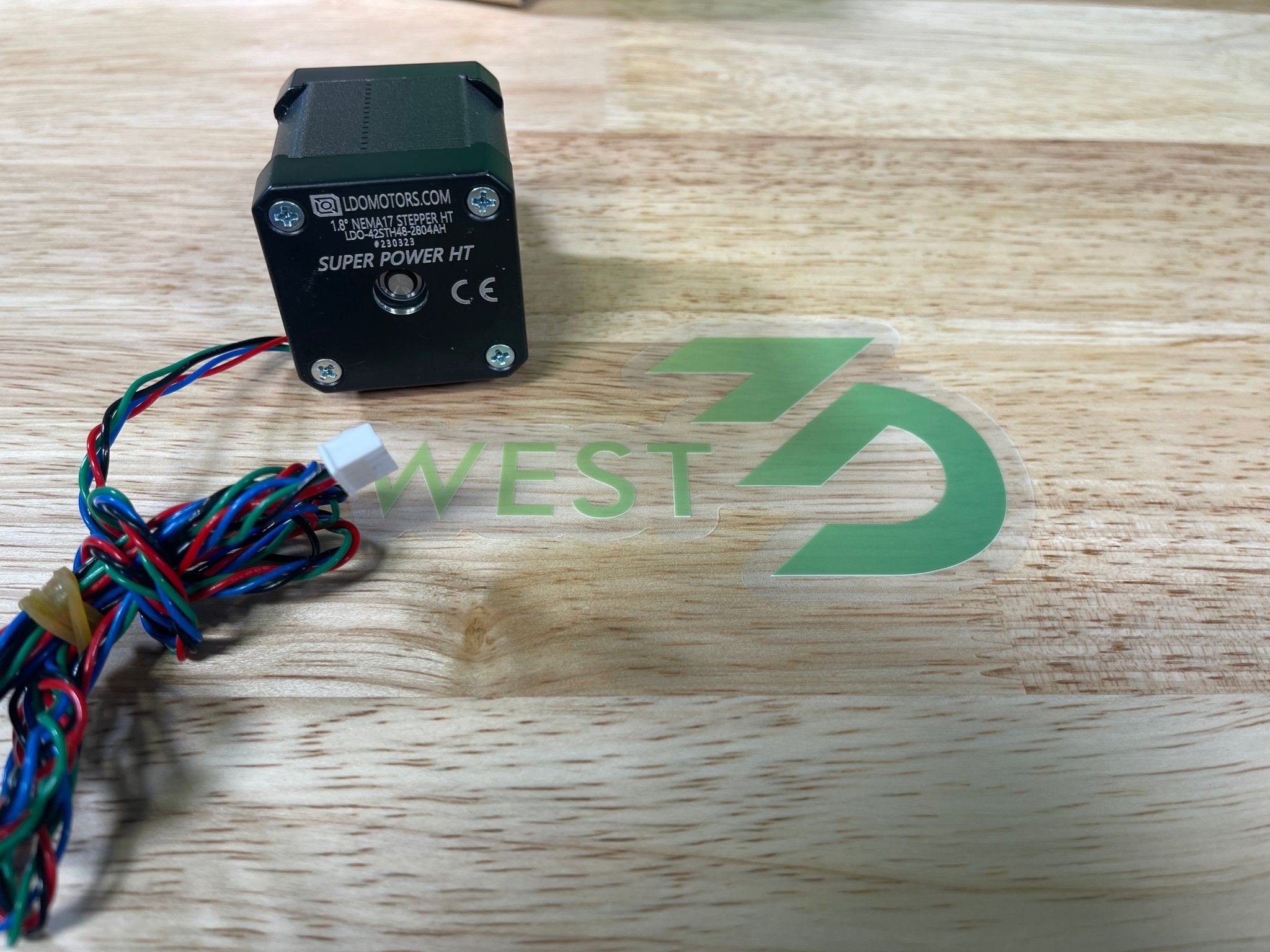 LDO Motors 42STH48-2804AH / AC Super Speedy / Super Power High Temp NEMA 17 Stepper Motor - High Performance High Temperature - West3D Printing - LDO Motors