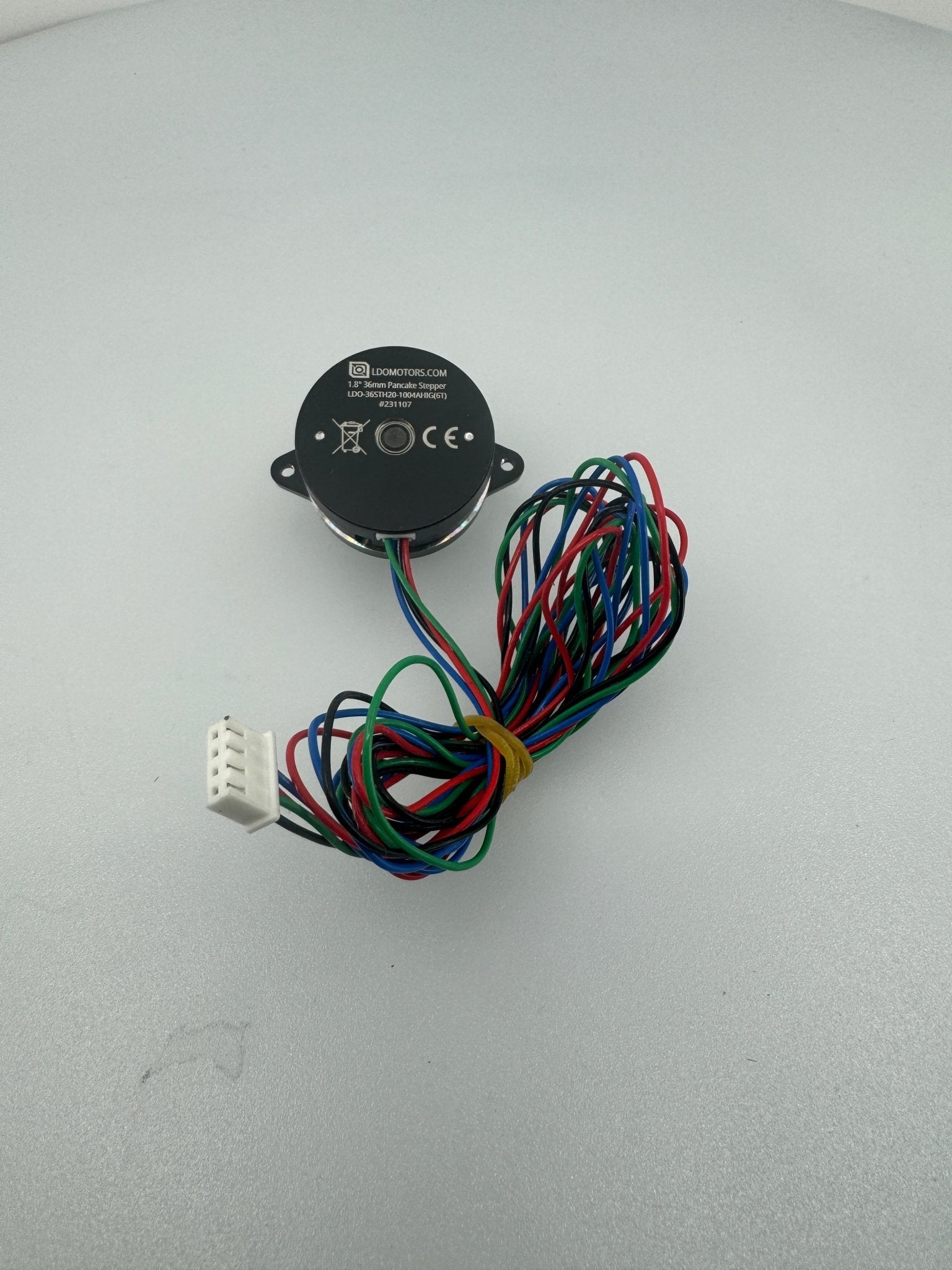 LDO Nema14 36mm Pancake Stepper Motor LDO-36STH20-1004AHIG 6T 6 Tooth (AHG6) - West3D 3D Printing Supplies - LDO Motors