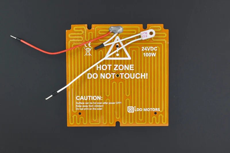 LDO Polyimide Heater, Aluminum Bed and 200W PSU (for V0/V0-S1) - West3D Printing - LDO Motors