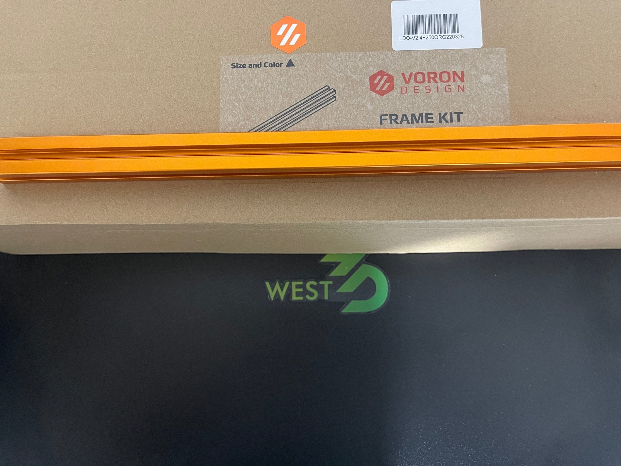 LDO V2.4 Frame Kit (Multiple Colors) - West3D Printing - LDO Motors