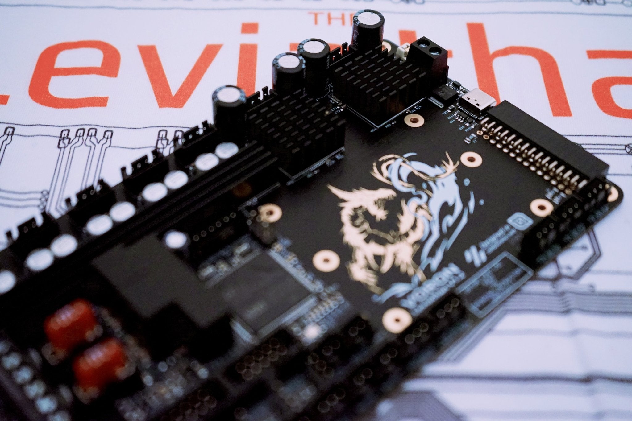 Leviathan Controller Board MCU by JNP, Voron Design and LDO Motors for Klipper Printers - West3D 3D Printing Supplies - LDO Motors