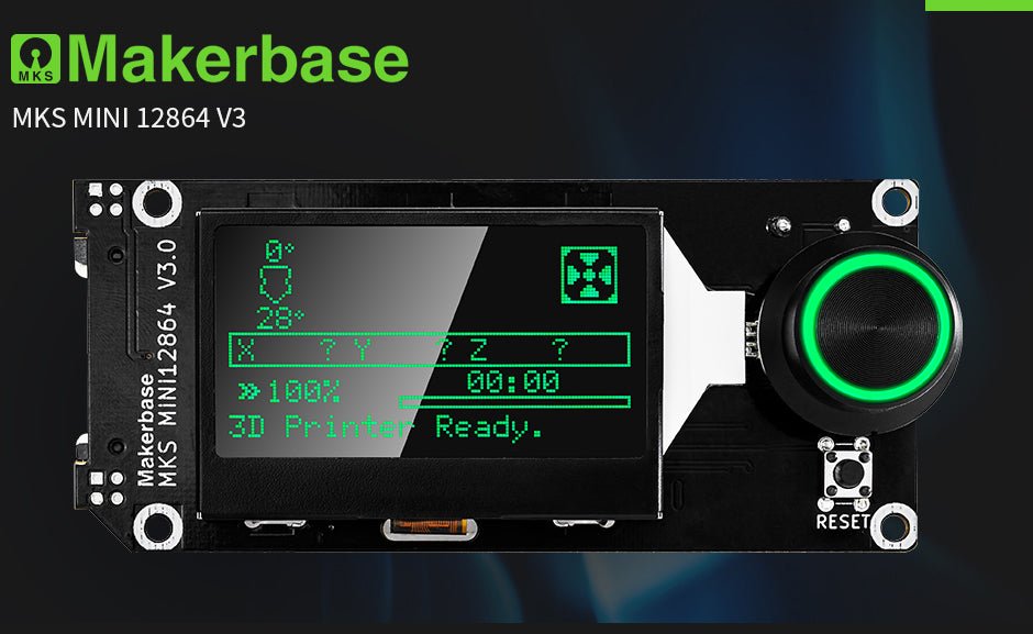 Makerbase MKS MINI12864 Display - Choose your color - West3D Printing - Makerbase