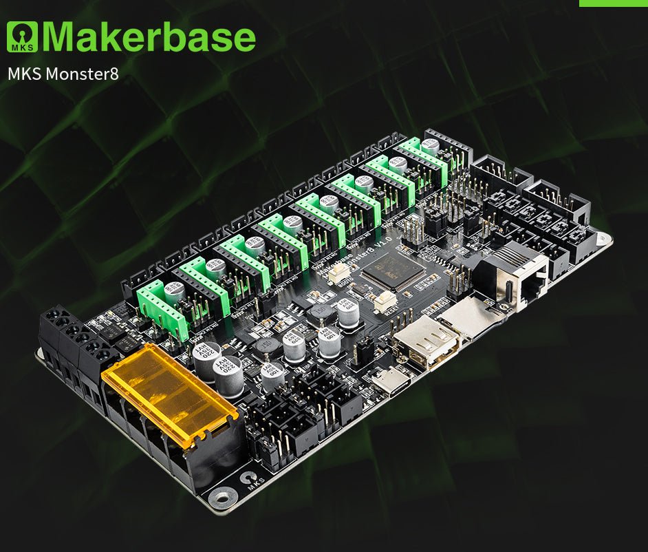 Makerbase MKS Monster8 32Bit Control Board 3D Printer - West3D Printing - Makerbase
