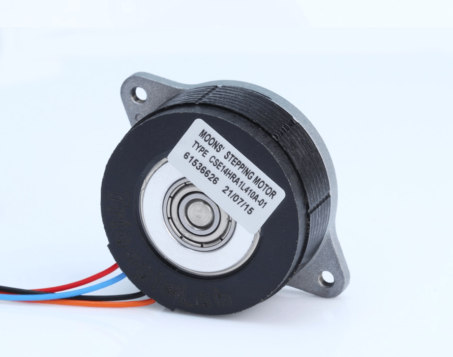 Moons' Nema14 36mm Pancake Stepper Motor (CSE14RA1L410A-01) - West3D Printing - Moons' / TriangleLab