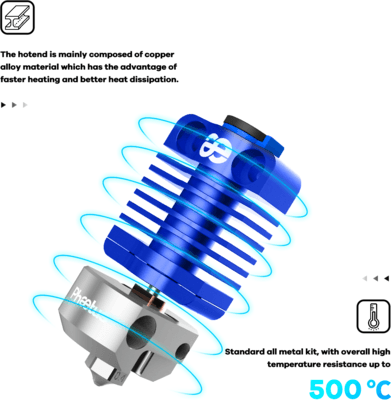 Phaetus Dragonfly Hotend (BMS) - West3D Printing - Phaetus