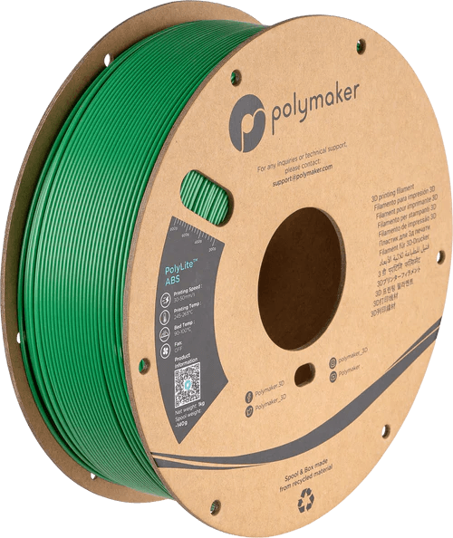 Polymaker PolyLite ABS 3D Printer Filament 1KG 1.75mm - West3D Printing - Polymaker