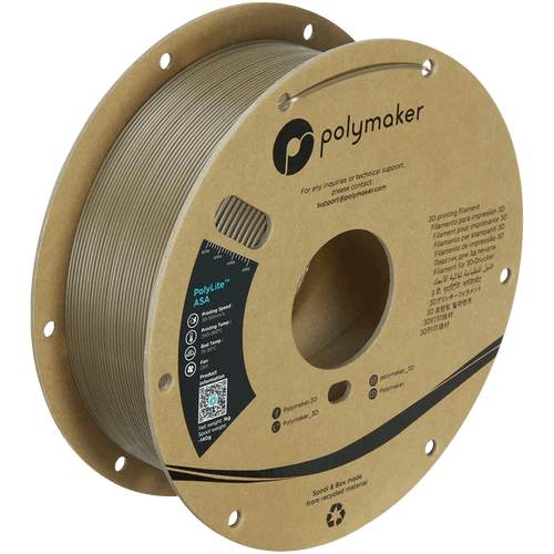 Polymaker PolyLite ASA 3D Printer Filament 1KG 1.75mm - West3D 3D Printing Supplies - Polymaker