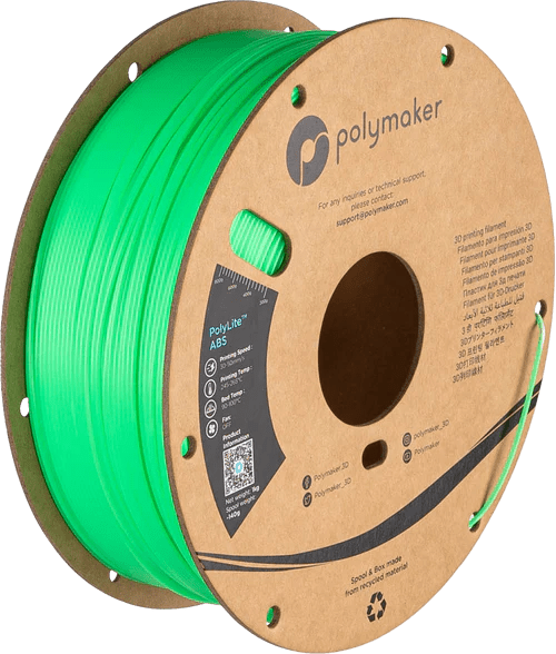 Polymaker PolyLite NEON ABS 3D Printer Filament 1KG 1.75mm - West3D 3D Printing Supplies - Polymaker