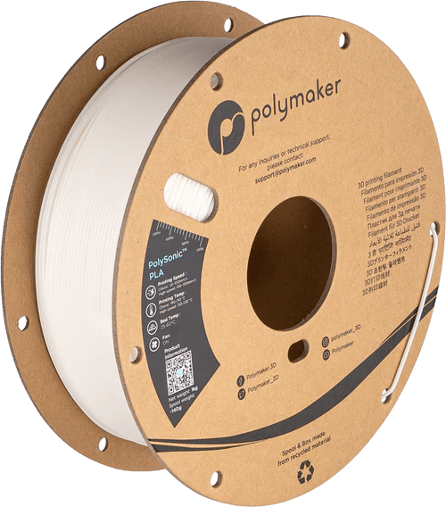 Polymaker PolySonic High Speed Printing PLA 3D Printer Filament 1KG 1.75mm - West3D Printing - Polymaker