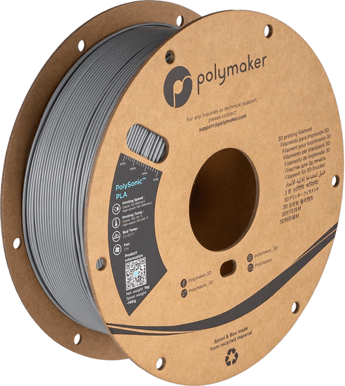 Polymaker PolySonic High Speed Printing PLA 3D Printer Filament 1KG 1.75mm - West3D Printing - Polymaker