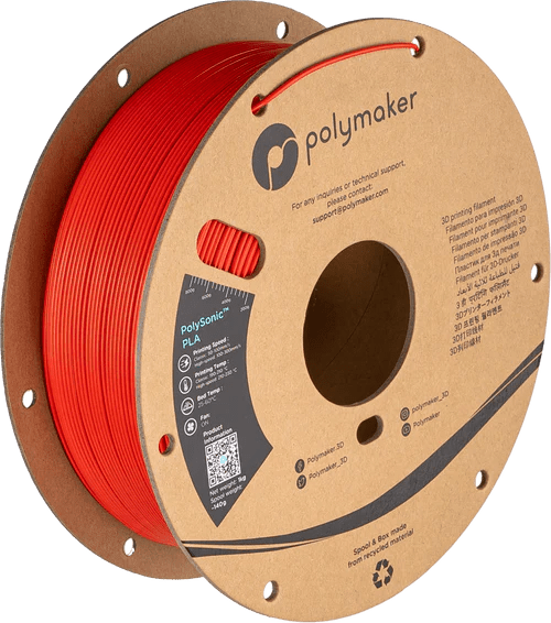 Polymaker PolySonic High Speed Printing PLA 3D Printer Filament 1KG 1.75mm - West3D Printing - Polymaker