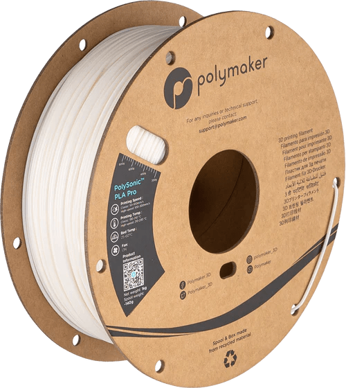 Polymaker PolySonic High Speed Printing PLA PRO 3D Printer Filament 1KG 1.75mm - West3D Printing - Polymaker